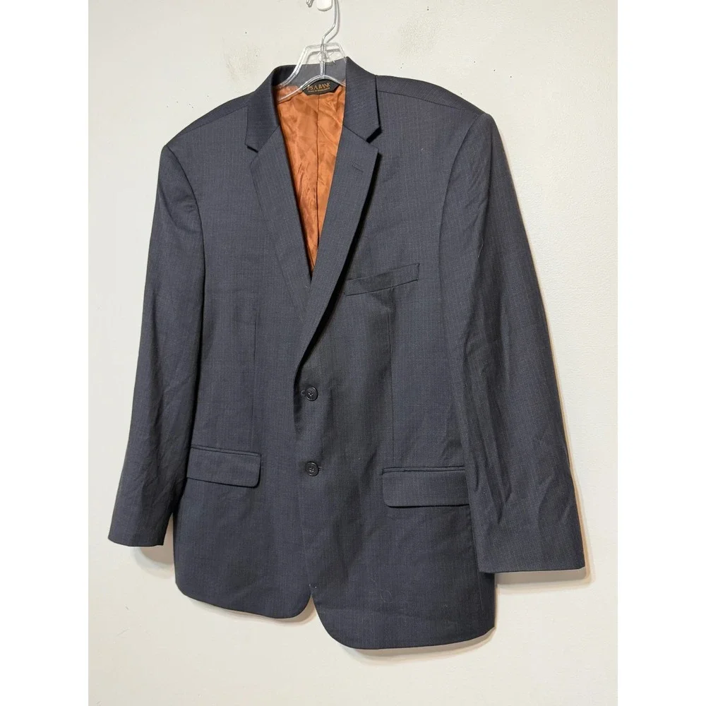 Jos. A. Bank Old Money Wool Blazer Men Size 42S Dark Academia Quiet Luxury